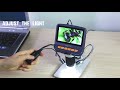 Koolertron 43 inch 1080p lcd digital usb microscope with 10x  220x magnification zoom