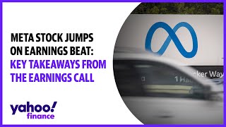 Meta stock jumps on earnings beat: Key takeaways from the earnings call