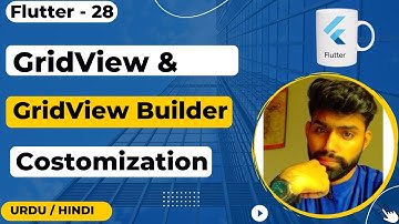 GridView in Flutter Introduction + Examples Urdu/Hindi || Jawad Aslam