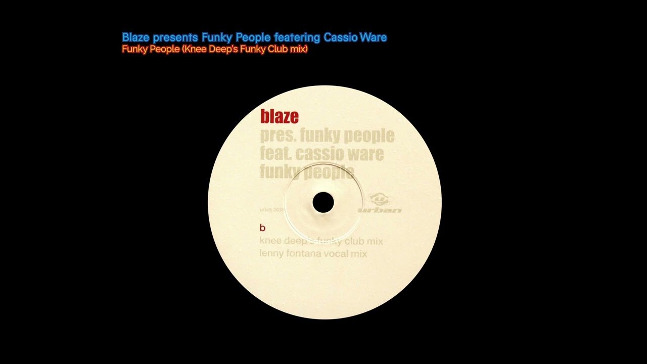 Blaze presents Funky People featering Cassio Ware - Funky People