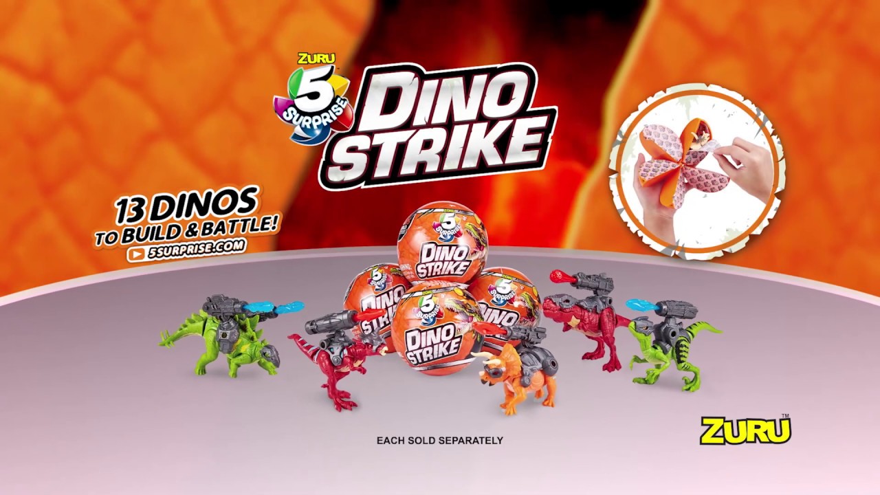 Jogo Dino Attack Surpresa - Com sons realistas de rugido e tensão crescente