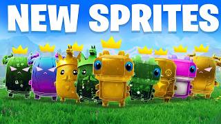 I Found EVERY *NEW* SPRITE In Fortnite!