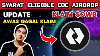 📢 UPDATE CLASH OF COINS AIRDROP‼️ SYARAT AKUN COC ELIGIBLE OWB TOKEN AIRDROP‼️ screenshot 3