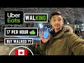 Uber Eats Walking In Canada during Winter | Is It Worth !! | Per Hour Earning | Delivery Process