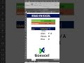 CALCULAR EDADES EN EXCEL #excel #tips #funcionesocultas #exceltutorial