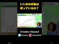 いじめの件数は減っているのか？