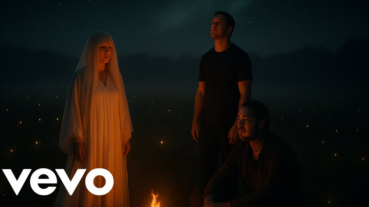 Sia x Post Malone & Imagine Dragons – Burning Slow (Powerful Song) | Official Lyric Video 2025