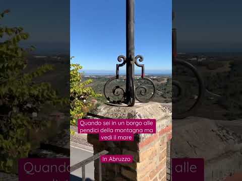 Guardiagrele in Abruzzo è chiamata anche la Terrazza sul mare 😊➡️indovina perché ?⬅️