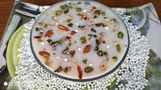 साबूदाने की खीर/sabudana kheer,Navratri Recipe, vrat Recipe/phalahari recipe/fast recipe Indian।