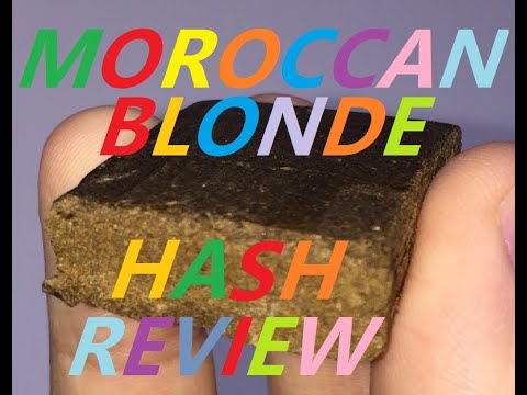 Moroccan Blonde Hash Review/Bong Joint Comedic smoke session