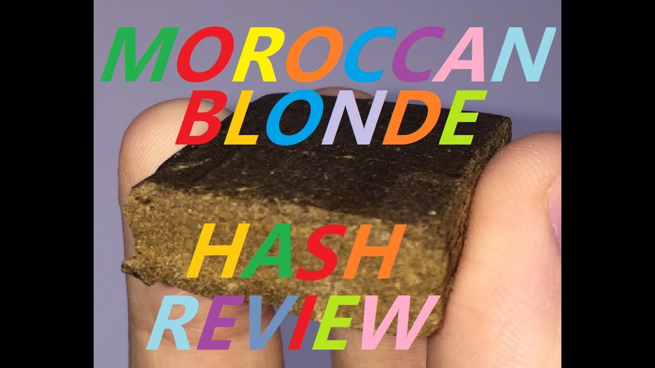 Moroccan Blonde Hash Review/Bong Joint Comedic smoke session