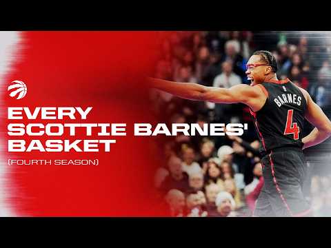 EVERY SCOTTIE BARNES BUCKET FROM YEAR 4