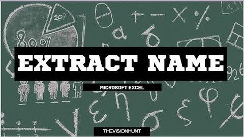 Extract first name in Microsoft excel|excel tutoring|Full video @Advanced_analyst