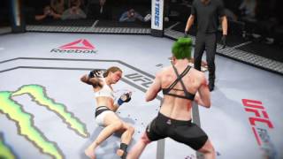 EA SPORTS™ UFC® 2 think I killed her
