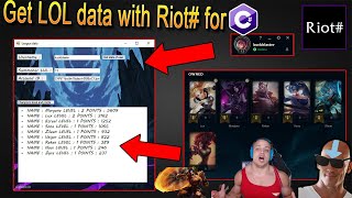How To Use LOL Database with RiotSharp.dll !