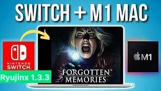 Forgotten Memories: Remastered [M1] MacOS 💻 RYUJINX 1.3.3 📈Performance Test📉 (Survival Horror) 2024