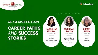 Career Paths and Success Stories - @suncityschool6153  Webinar | Univariety