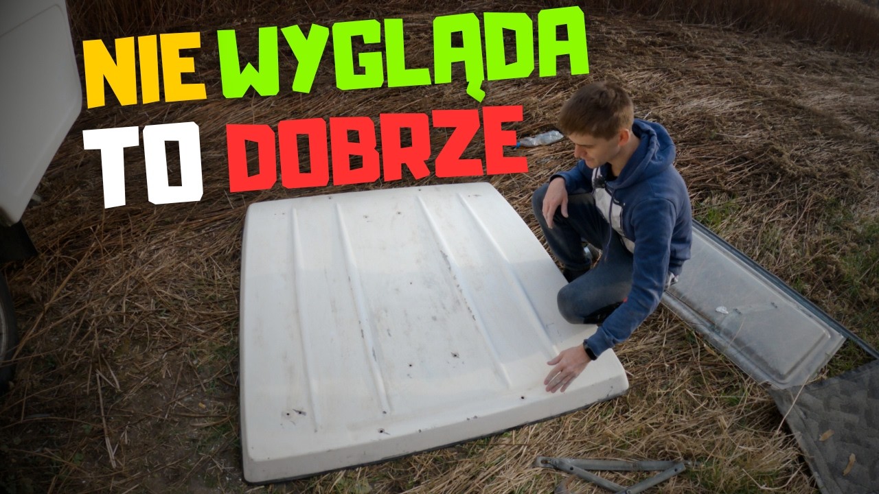 Otwierany dach - remont niewiadówki #12