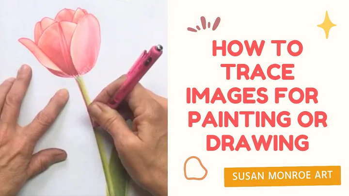 How to Draw and Trace Images for Watercolors