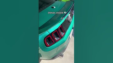 Giving V8’s the Gap ;) #mustang #v6 #V8 #supercharged #musclecar