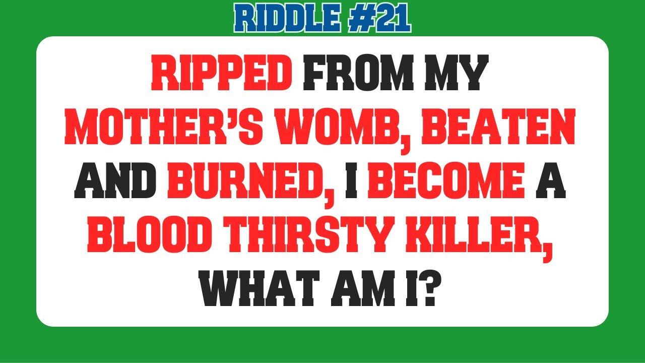 TRICKY RIDDLES: Can You Solve These 7 Hard RIDDLES That Will Make You ...