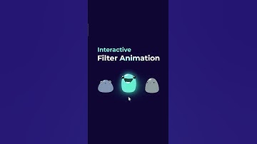 Interactive SVG Filter Animation | SVGator