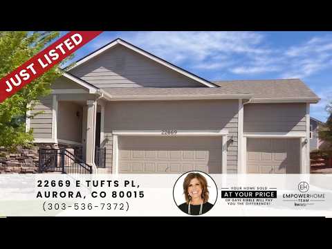 22669 E Tufts Pl, Aurora, CO home video tour