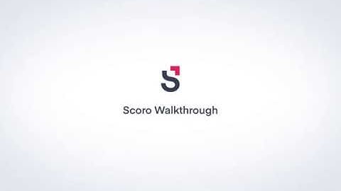 Scoro Walkthrough