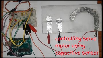 Controlling LEDs and Servo Motor by capacitive sensor ( touch sensor)