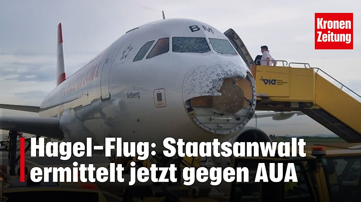 Hagel-Flug: Staatsanwalt ermittelt jetzt gegen AUA | krone.tv NEWS