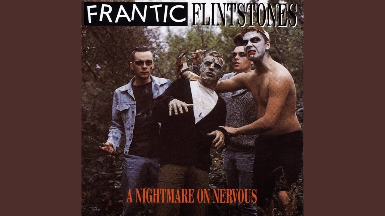 FRANTIC FLINTSTONES - The Raucous Recordings ~ Vol.1 (USED LP