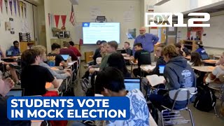 Salem-Keizer SD students vote in mock election