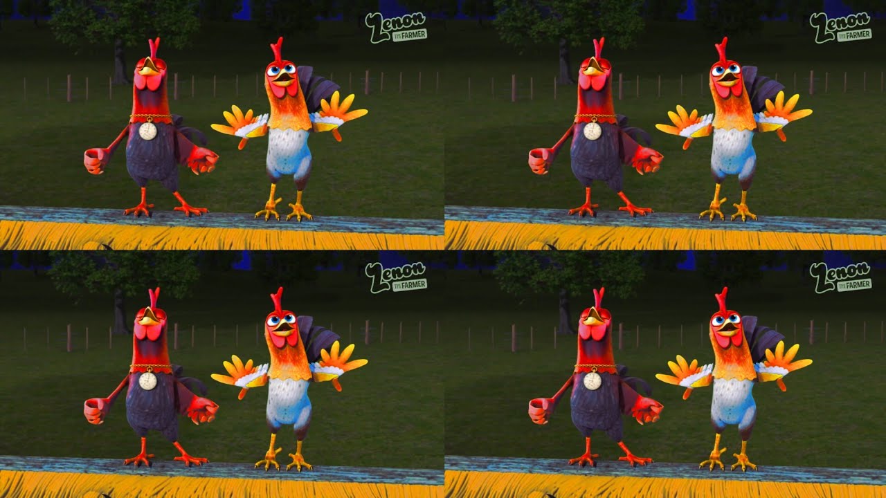 Bartolito’s Hypnotic ‘Cockle Doodle Doo’ 🌈 | Gamavision Nursery Rhyme Remix