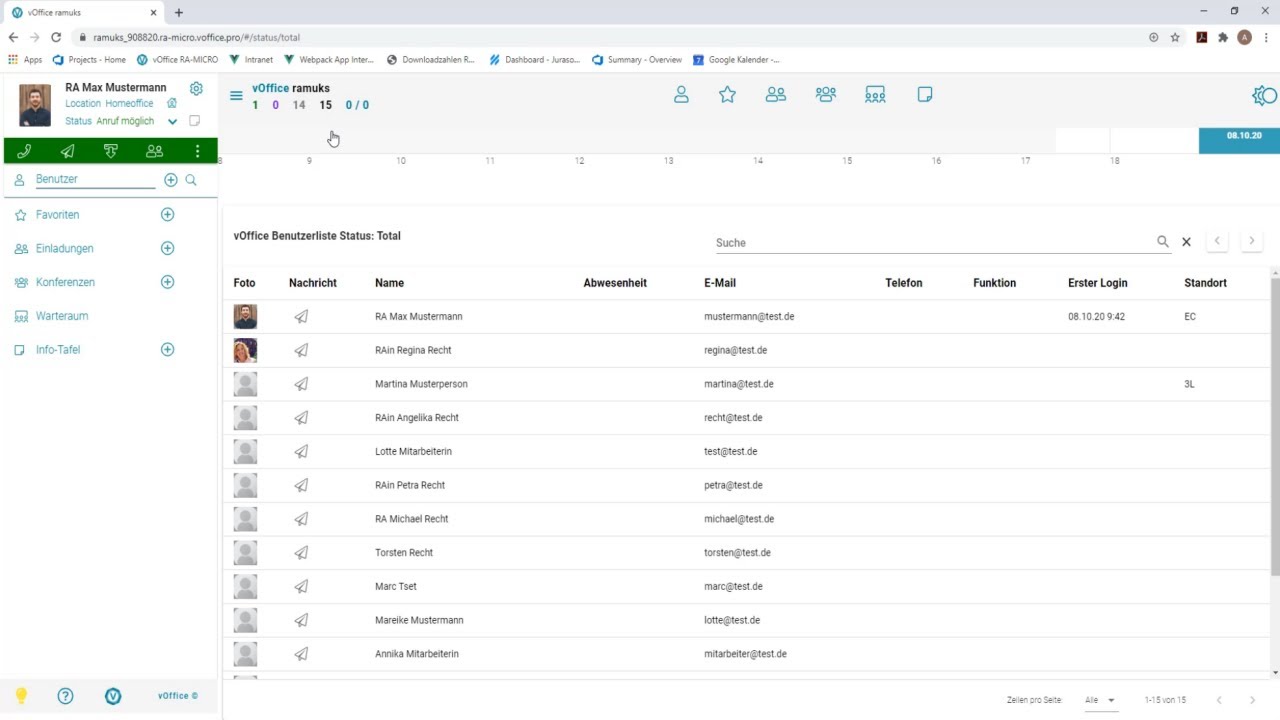 vOffice: Einführung