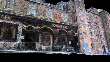 High-res 3D model of Edinburgh, Scotland Bar using Autodesk