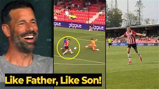 Van Nistelrooy Son Scores Against Chelsea SHOCKS Man United Fans