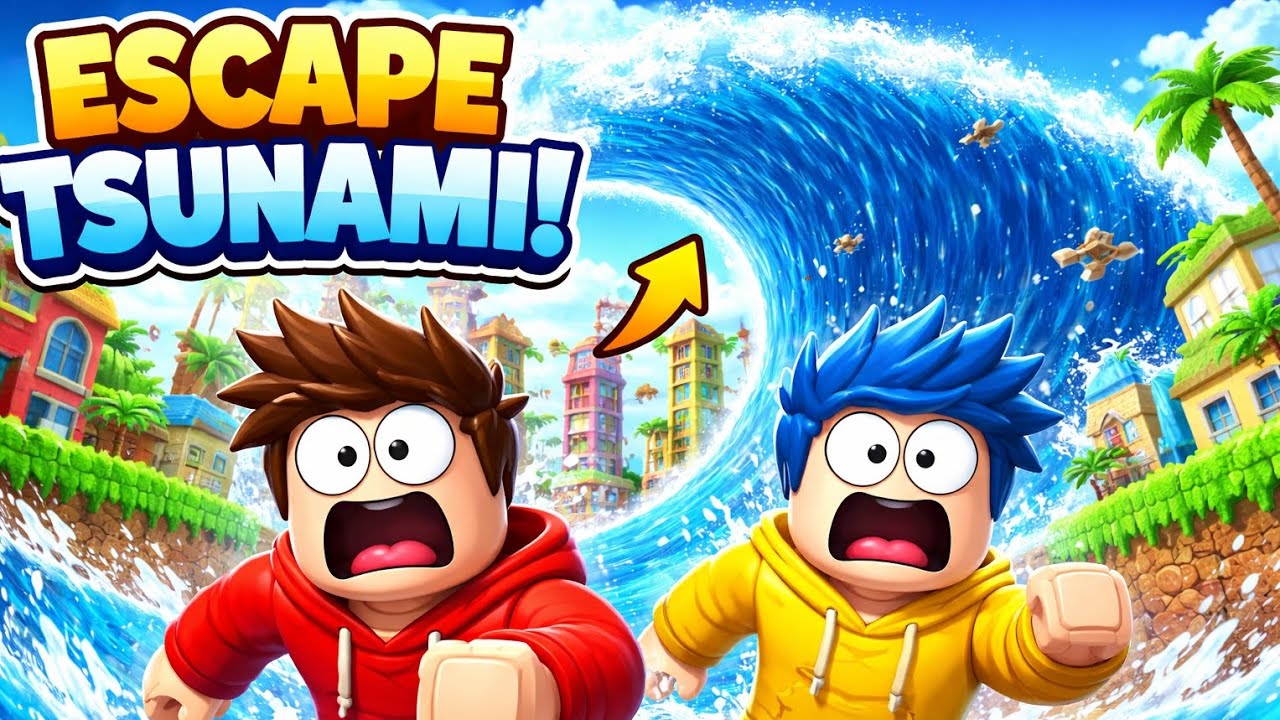 It escape Tsunami for brain Road we don't know 