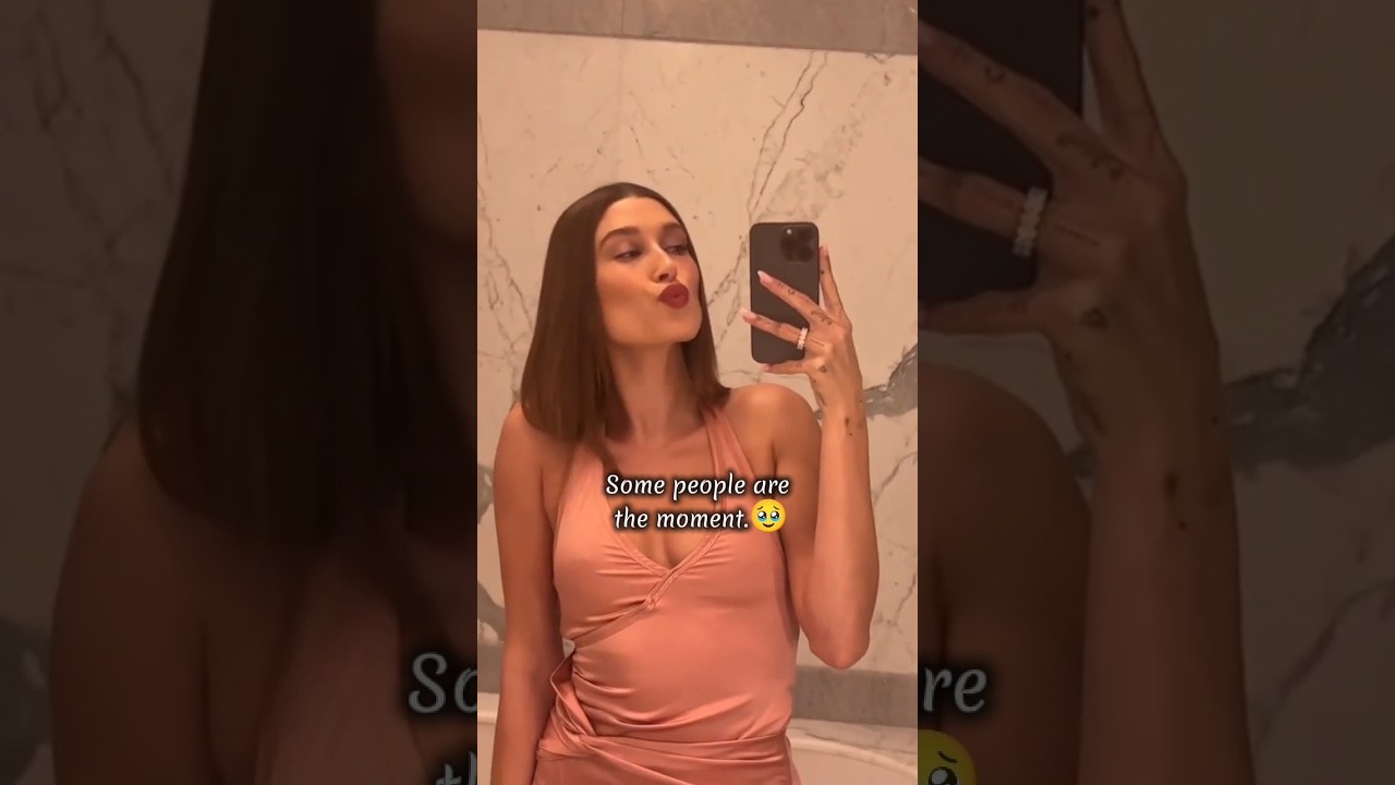 Хейли Бибер просто такая, какая есть 🔥 