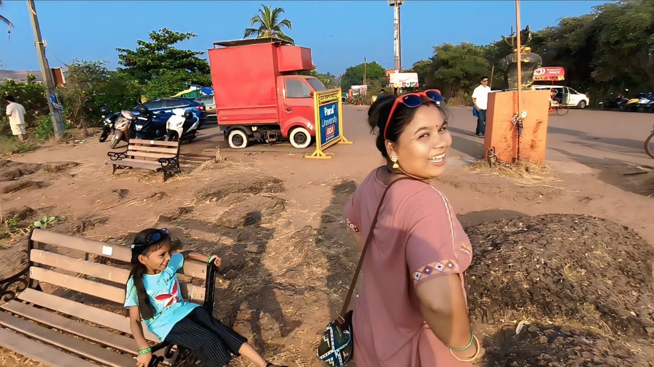 Vagator Beach Sunset Point Goa 🌅 | Golden Evening Vlog 2026