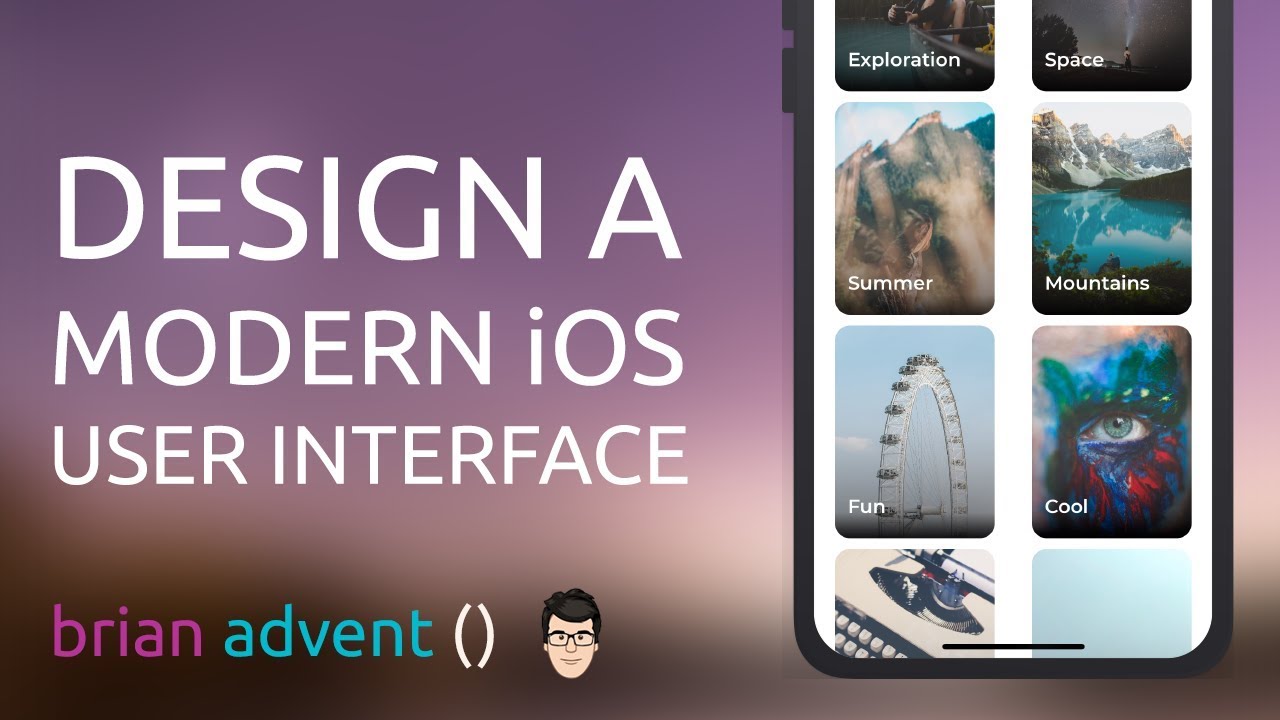 ui design tutorial create a modern ios app design with sketch app interface
