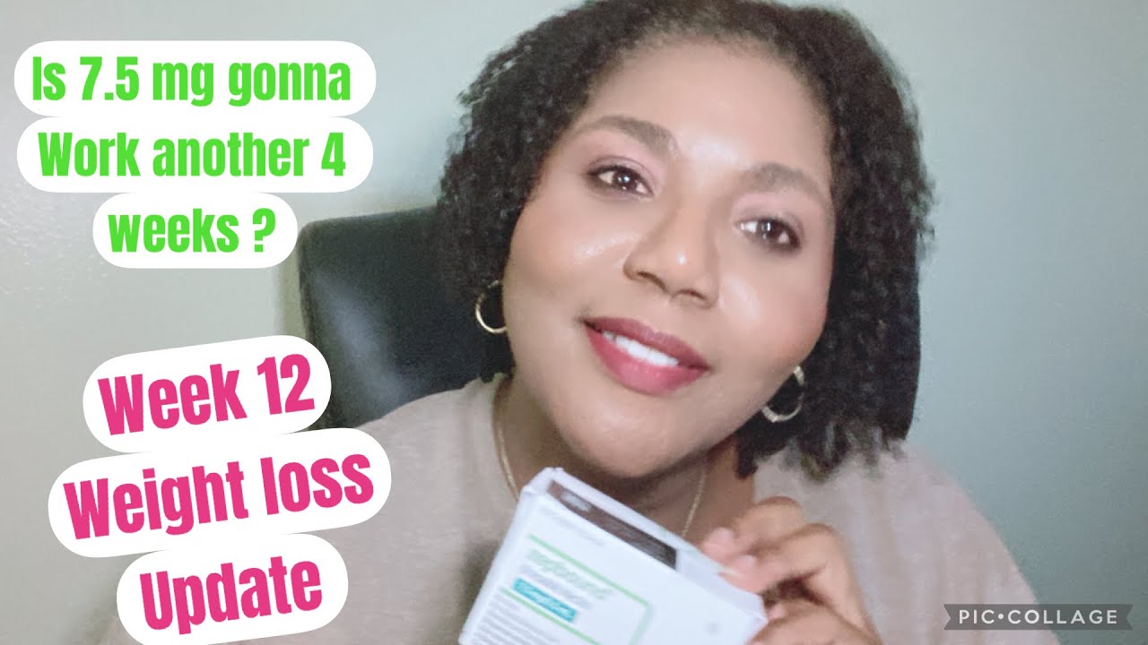 Путь к снижению веса с ZEPBOUND GLP1 Tirzepatide 7,5 мг, 12 недель, обновление #tirzepatideweight...