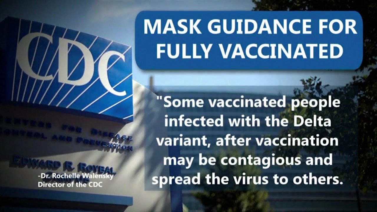 CDC changes mask guidance in response to threat of Delta variant of ...