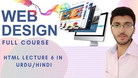 web designing  full course |Anchor  tag | link tag | easy HTML lectures  lecture no 6 in urdu/hindi