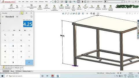 Solidworks equation tutorial | add equation in a table | Solidworks equation