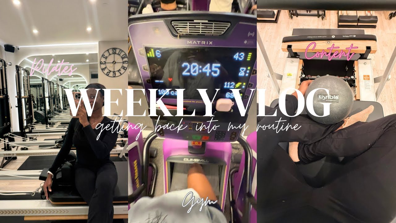 WEEKLY VLOG: GETTING MY LIFE TOGETHER |new routines and solo dates