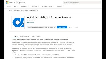 AgilePoint Intelligent Process Automation App for SharePoint Online