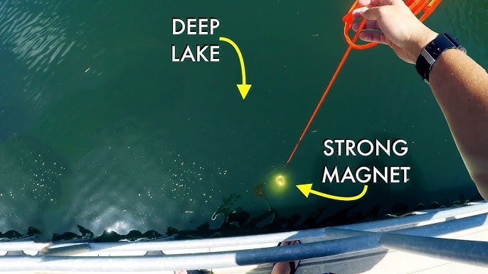 MAGNET FISHING WITH EXTREMELY STRONG MAGNETS! 