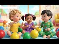 Toddler playing with balls| balls rhyme @joy zillion