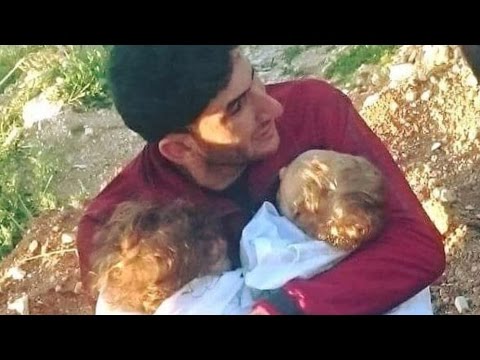 Video: Father Loses His Twins In Syria