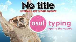Reol - No title | osu!typing
